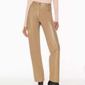 Aritzia Melina Pant Sandy beige - size 10 NWT